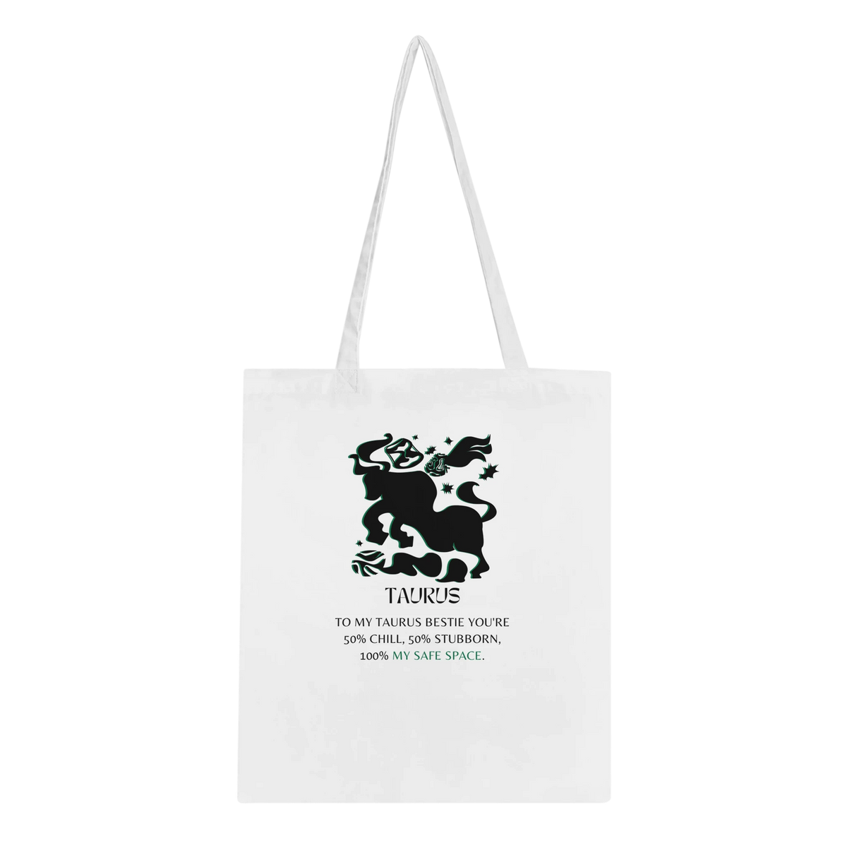 Zodiac Sign Tote Bag – Gift for Astrology Lovers - Taurus - Tote Bags
