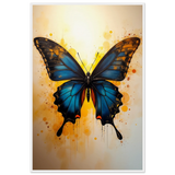 Surprise Her – Framed Butterfly Art - - Wooden Framed Posters