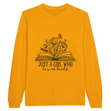 Flourishing Dreams - A Stunning Tee for Goal-Oriented - Gold - Long Sleeve T-shirts