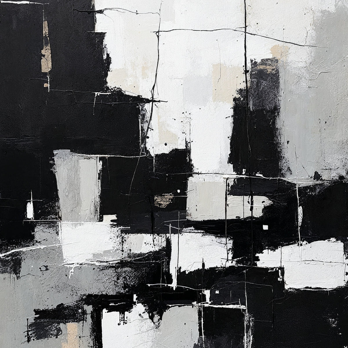 Urban Shadows – Wooden Framed Memory Art - - Wooden Framed Posters