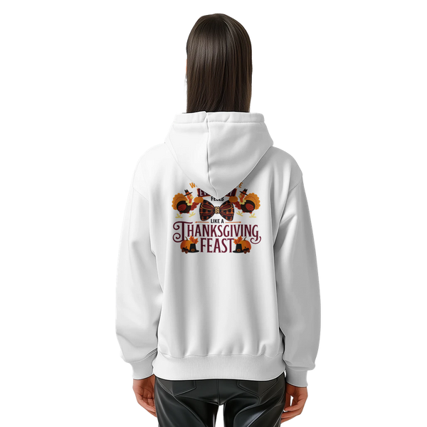 Thanksgiving Every Day with You - Hoodie - White - Hoodies