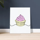 Cupcake Dreams - Soft Hues & Sweet Memories - - Canvas Prints