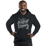 Grandpa, My Hero Forever - Celebrate His Legacy - Black - Hoodies