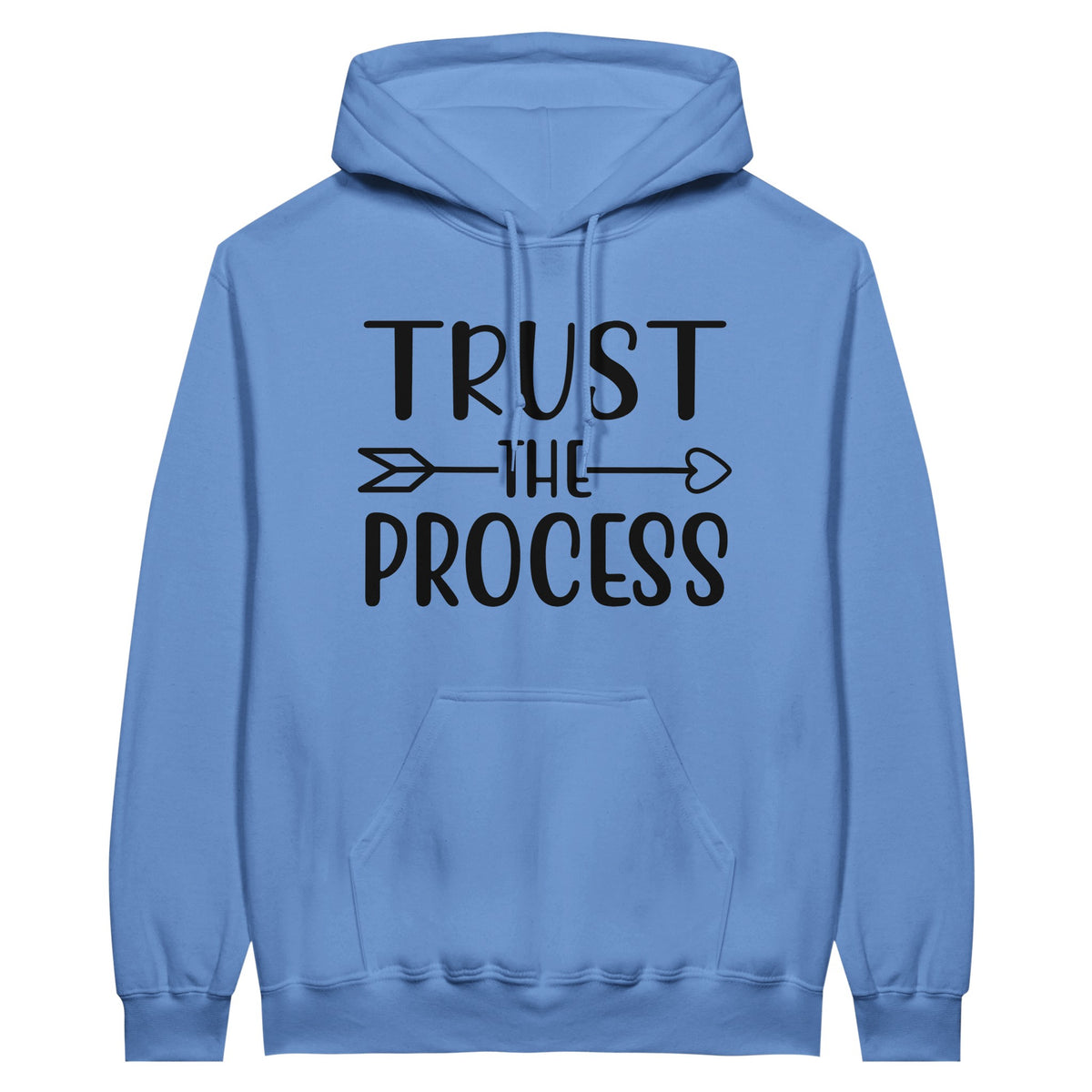 Trust the Process - Classic Unisex Pullover Hoodie - Carolina Blue - Hoodie