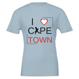 I Love Cape Town - Heartfelt Pride - Light Blue - T-Shirts