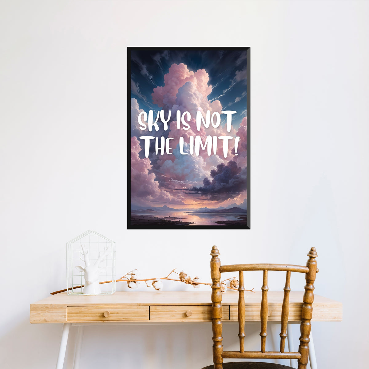 Limitless Dreams in the Sky - - Framed Posters