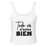 Comfort in Words - Toda Va a Estar Bien - solid wht blend - Tank Tops