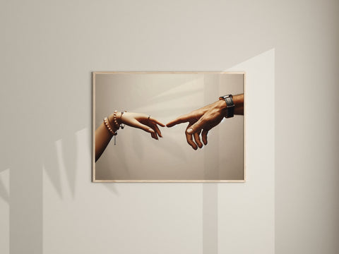Image of Connecting Souls in Timeless Elegance