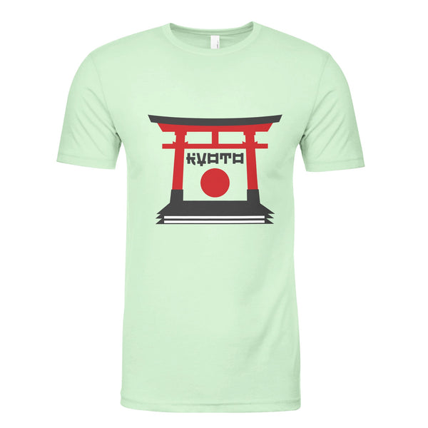 Gateway to Kyoto - Timeless Design - Mint - T-Shirts