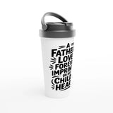 Forever Dad Love – 15oz Travel Mug - - Mugs