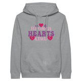 Broken Hearts Club Premium Unisex Pullover Hoodie - Sports Grey - Pullover Hoodies