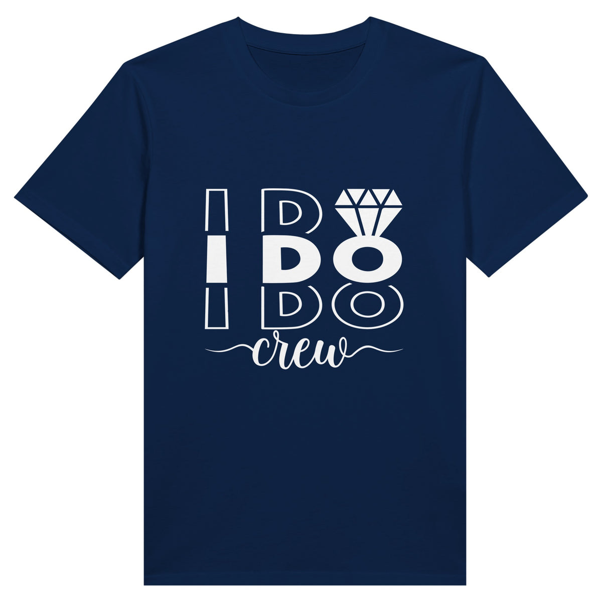 Celebrate Love's Promise - I Do - Navy - Crewneck T.shirts