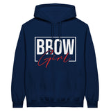 BROWN Girl - Heritage Hues, Timeless Memories - Navy - Hoodies