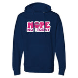 Bold Boundaries - The 'Not Today' Statement Piece - Classic Navy - Hoodies