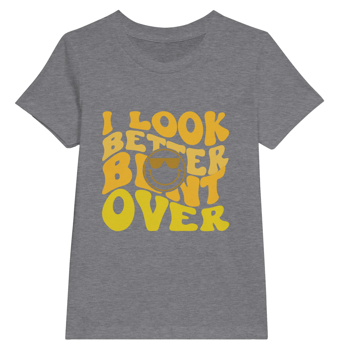 Bold and Unapologetic - Bent Over Attitude - Heather Gray - Kids' T-shirts