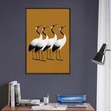 Harmony in Flight Framed Poster – Gift for Nature Lovers - Black frame - Wooden Framed Posters