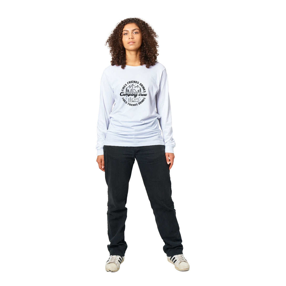 Embrace the Outdoors - Camping Crew Essential - - Sweatshirts