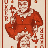 Vintage Jokers - Metal and Wooden Framed Poster - - Framed Posters
