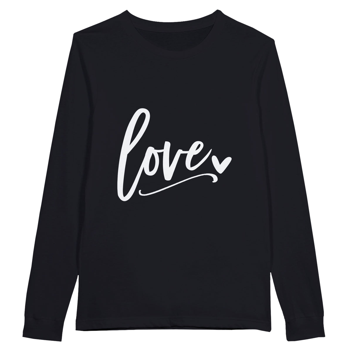 Wrap Yourself in Love - Heavyweight Shirt - Dark Gray - Print Material