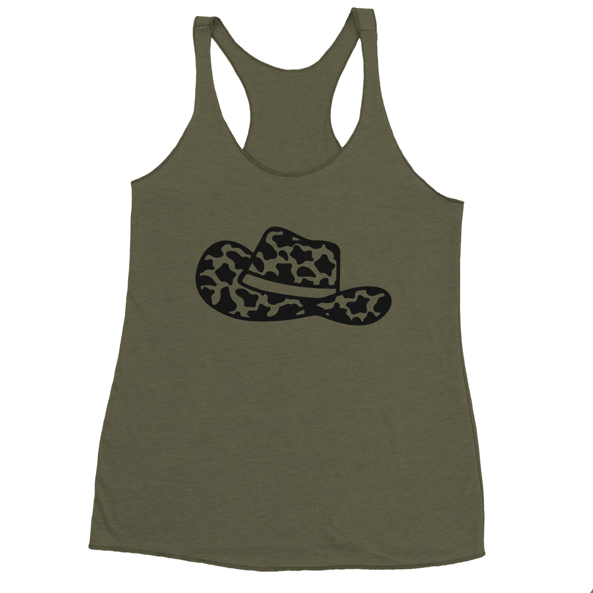 Top Off Your Style - A Classic Hat Design for Women - Military Green - Tank Tops