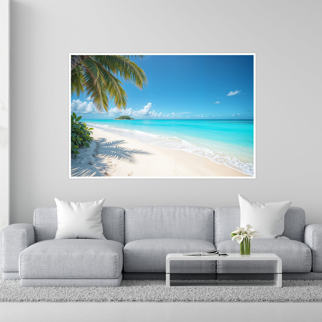 Paradise Beach - Tranquil Escape - - Framed Posters