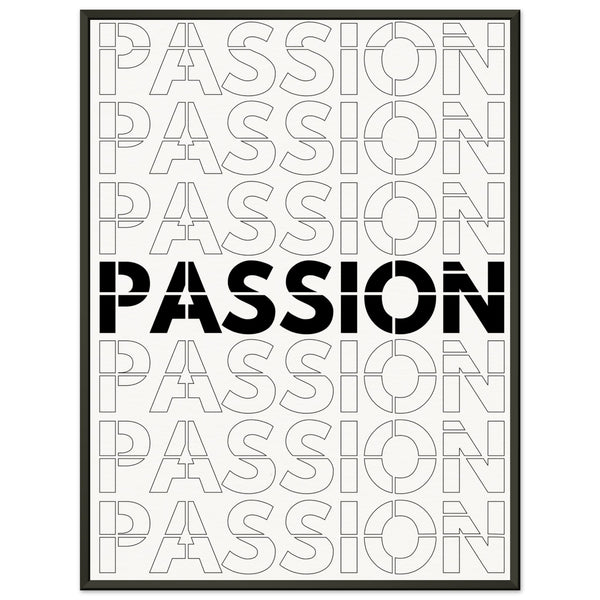 Passionate Repetition - Art That Inspires - 60x80 cm 24x32″ - Metal Framed Posters