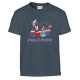 Celebrate America’s Birthday with Fun - Dark Heather - T-shirts