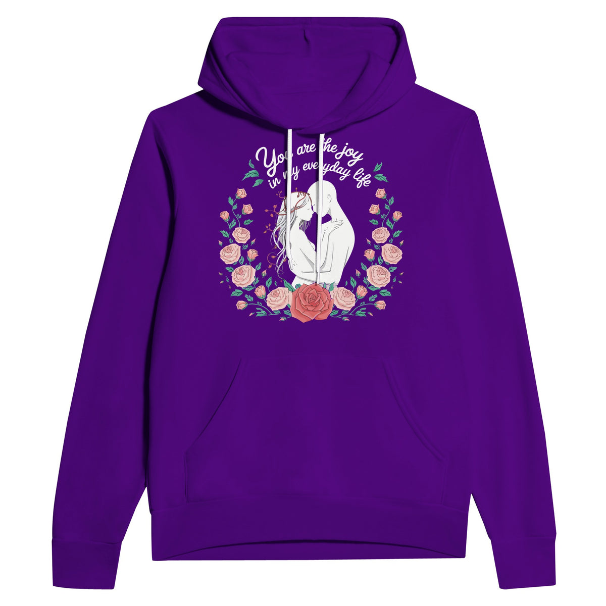 You Are My Everyday Happiness – A Cozy Gift for Your Husband - Team Purple - Hoodies