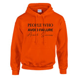 Success in Failure - Bold Message on Classic Cotton - Orange - Hoodies