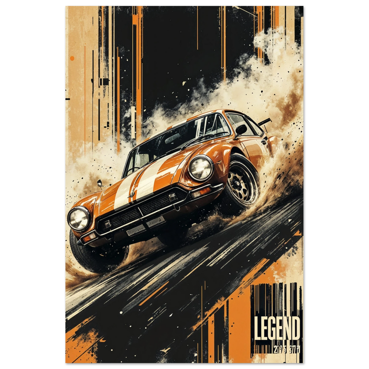 Fuel the Memory – Fine Art Poster for Car Lovers - - Posters