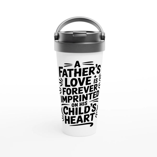Forever Dad Love – 15oz Travel Mug - - Mugs