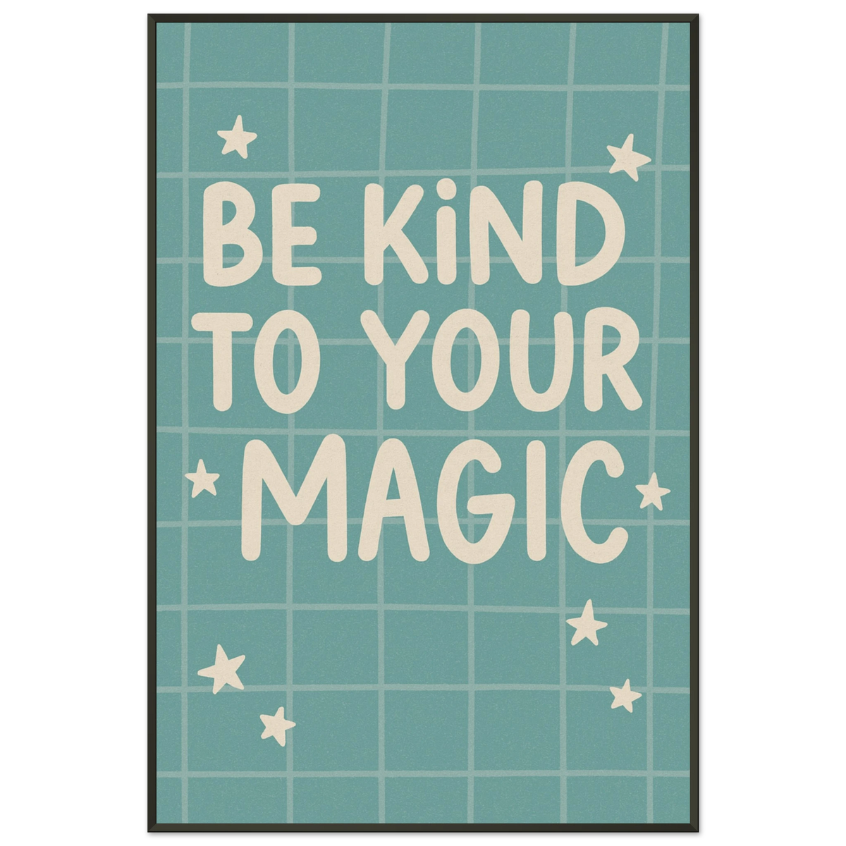 Empowerment Typography - Metal Framed Print - - Metal Framed Posters