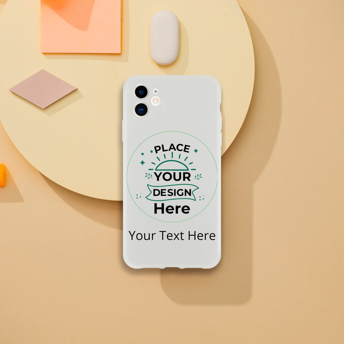 Sleek and Durable - The Perfect Customizable iPhone Flexi Case - iPhone 11 - Print Material