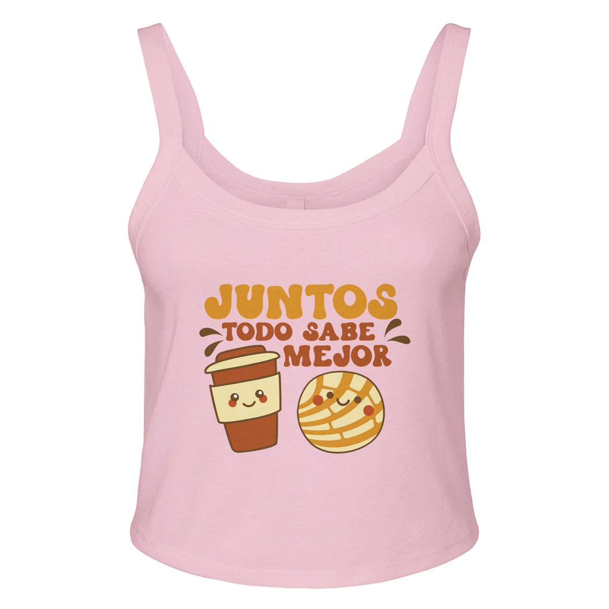 Unity in Flavor - Juntos Todo Sabe Mejor - solid pink blend - Print Material