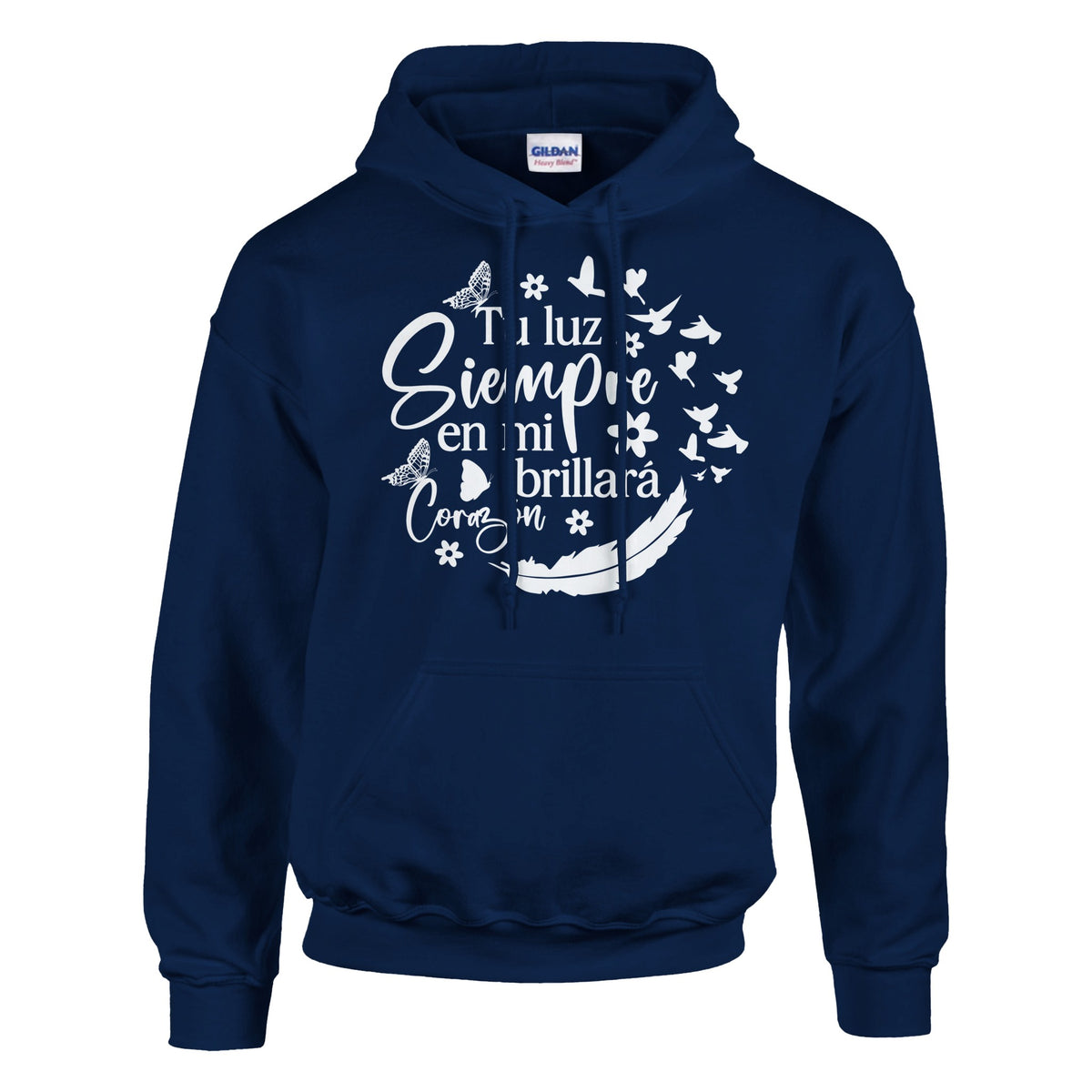 Shine Bright - Your Hoodie of Eternal Light - Navy - Hoodies