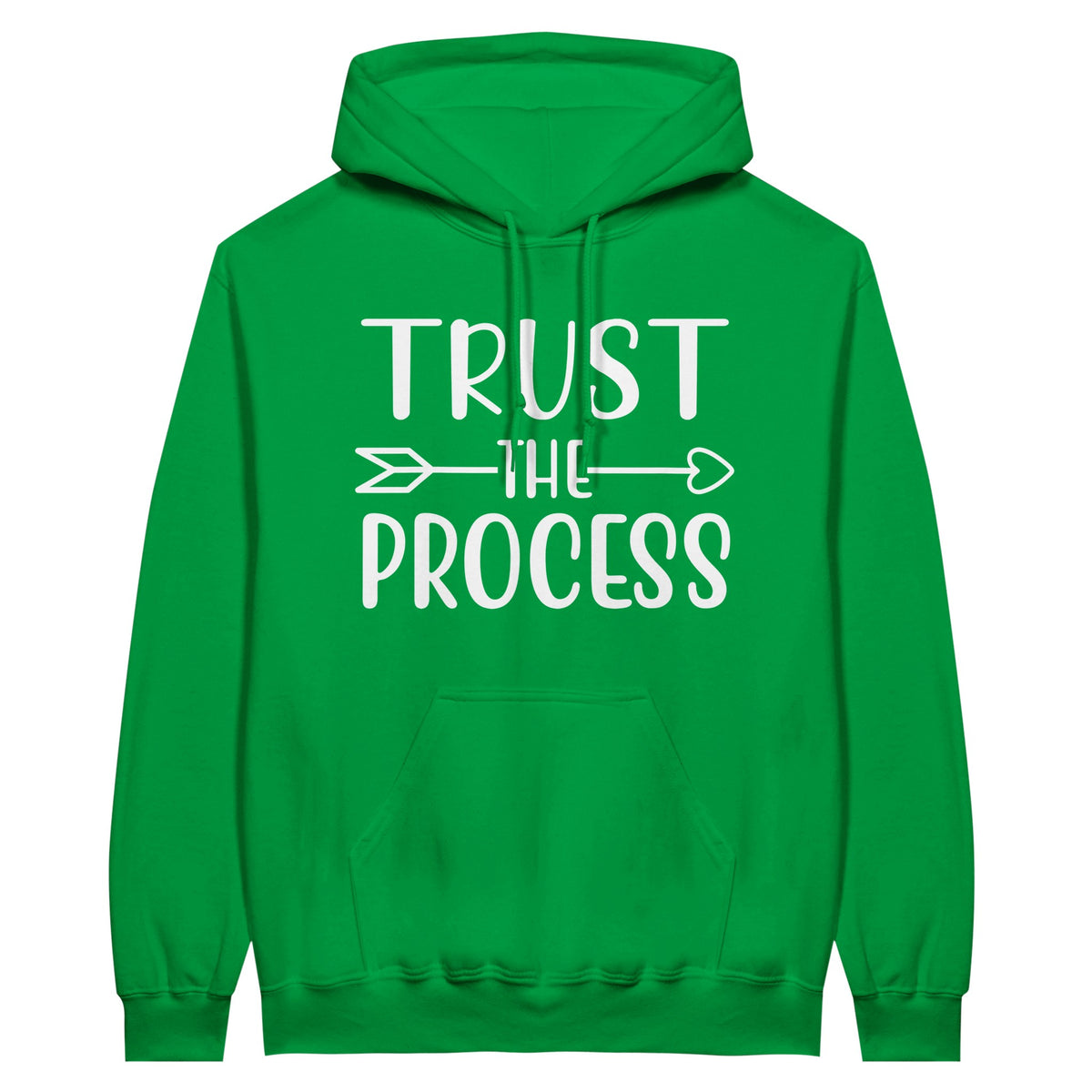 Trust the Process - Classic Unisex Pullover Hoodie - Irish Green - Hoodie