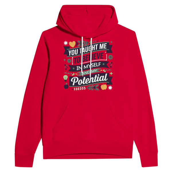 Lessons That Reach Far - A Tribute to Teachers - Red - Hoodies