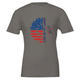 Boldly Celebrate Independence Day - Asphalt - T-shirts