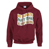 Embrace Introversion - Wear Your Party Trick with Pride - Garnet - Hoodies