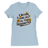 Bella + Canvas T-Shirt Gift for Comfort from Grandma - Baby Blue - T-Shirt