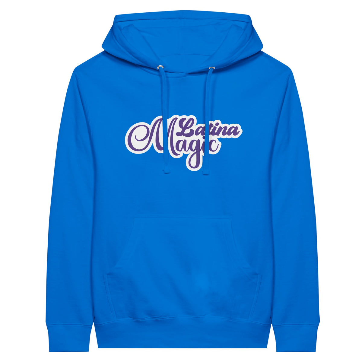 Latina Magic - Magie Latine Unisex Pullover Hoodie - Royal - Print Material