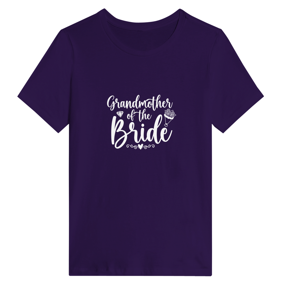 Guardian of Tradition - Celebrate with 'Grand Mother of Bride - Team Purple - T-Shirt