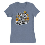 Bella + Canvas T-Shirt Gift for Comfort from Grandma - Heather Blue - T-Shirt