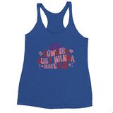 Wild West Whimsy - Cowgirl Fun-Filled Tank - Vintage Royal - Print Material