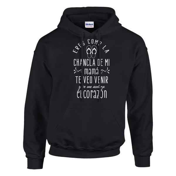 Mama's Chancla - Heartwarming Tribute Hoodie - Black - Hoodies