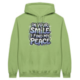 Hoodie Happiness - Smile and Be Peaceful - pistachio - Hoodies