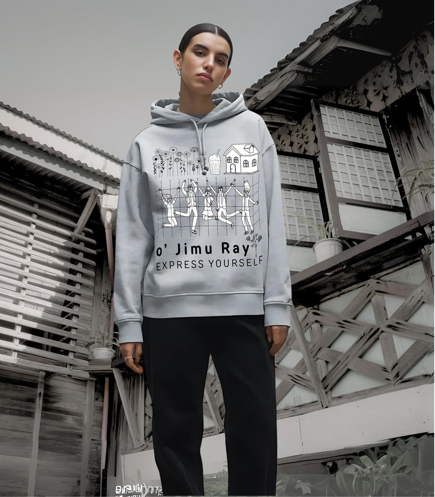 Celebrate Togetherness With o' Jimu Ray - - Hoodies