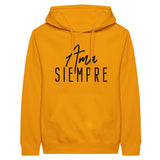 Eternal Embrace - Personalised Memories on Premium Hoodie - Gold M - Hoodies