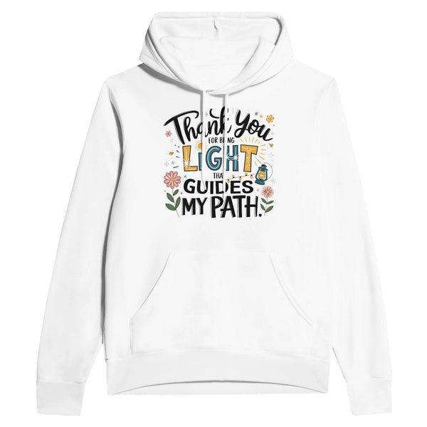 Shine Bright - The Teacher's Light-Inspired Hoodie - White - Hoodies