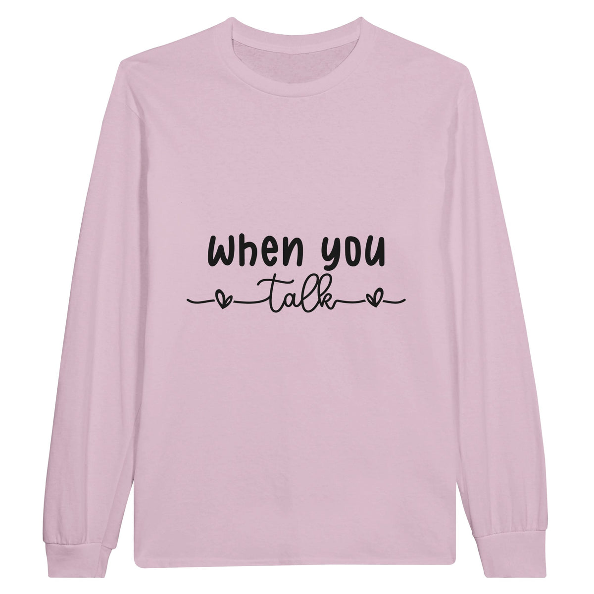 Whispers of Connection - The Power of Conversation - Light Pink - Sweatshirt